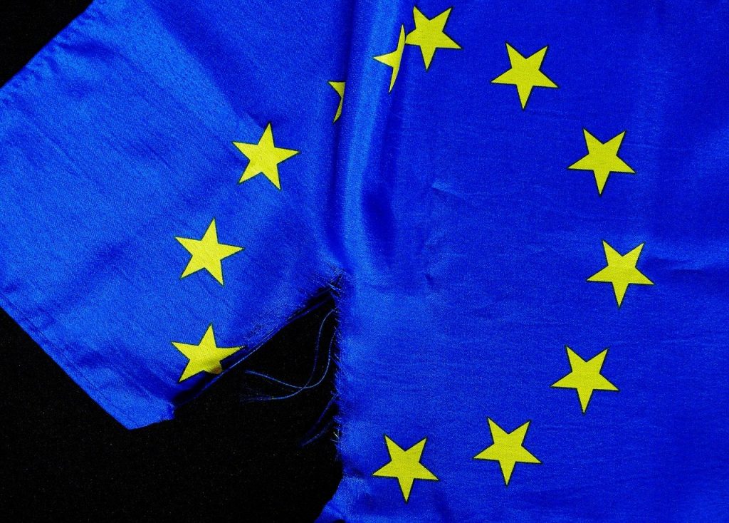 breaking point, euro flag, european union